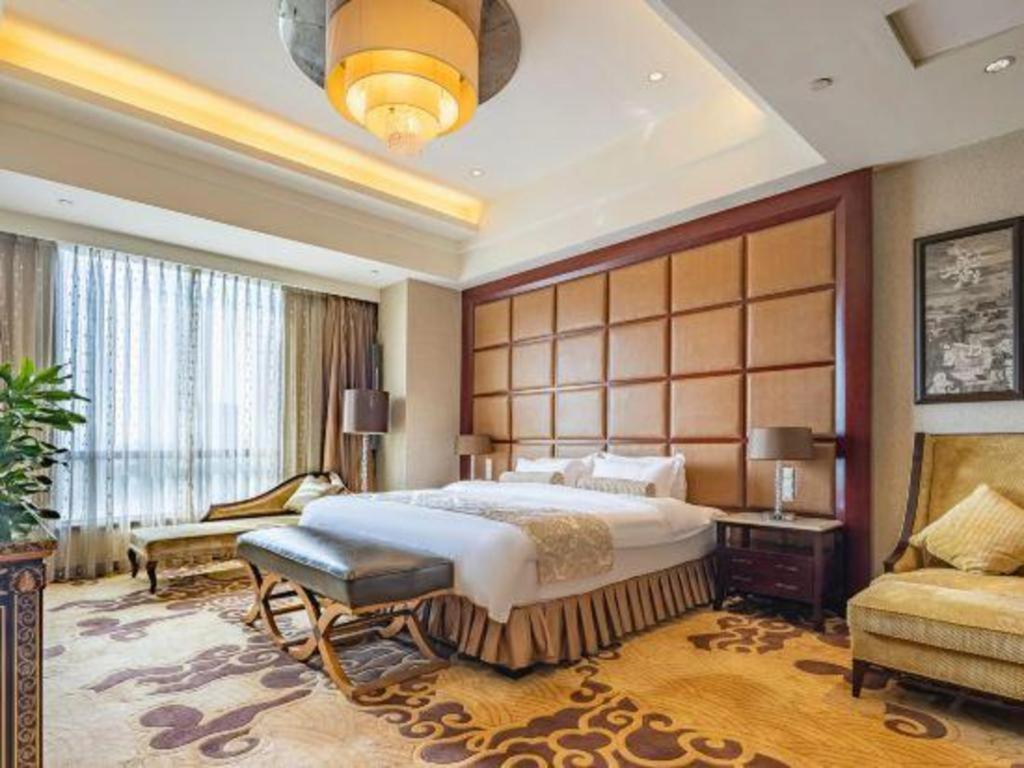 Sichuan Tennis International Hotel Main Building Chengdu Exterior photo
